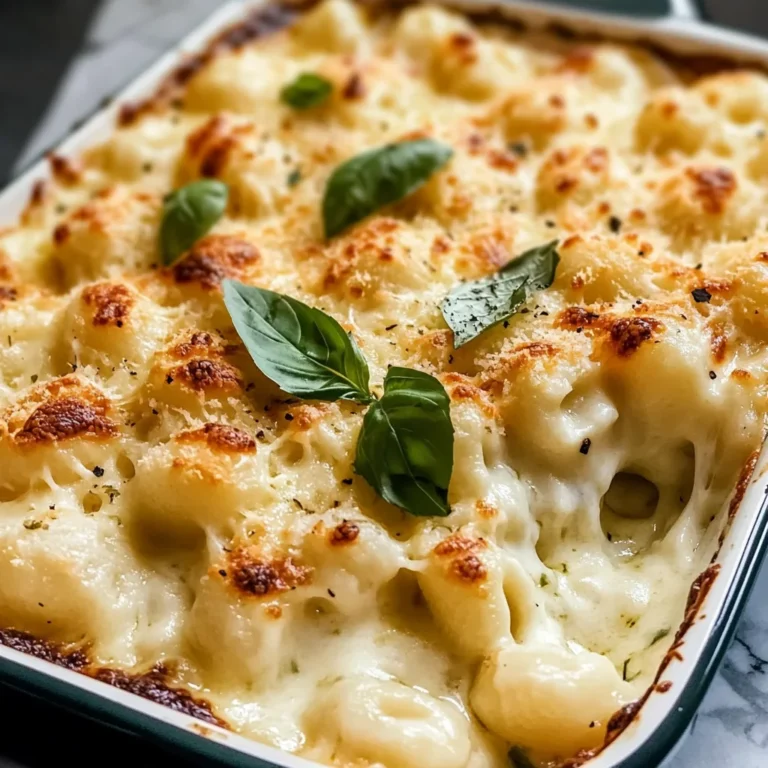 Tasty Baked Gnocchi Mac and Cheese
