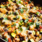 Tex Mex Chicken and Zucchini Recipe