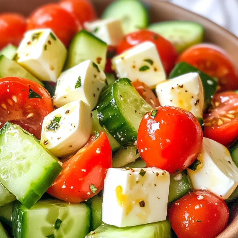 Tomato Cucumber Salad
