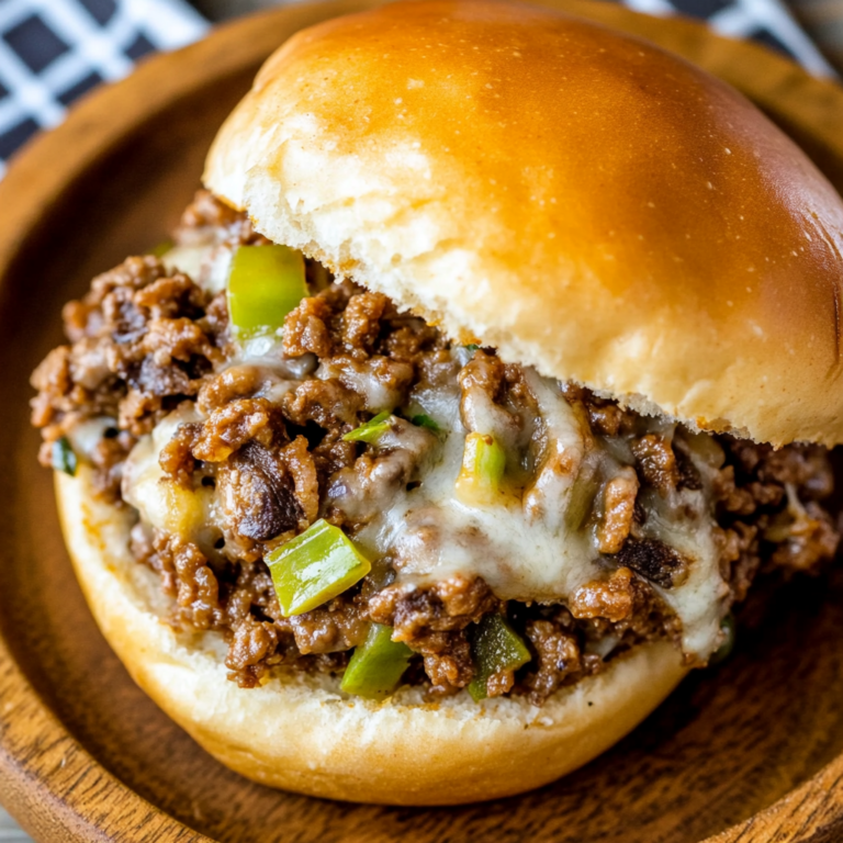 Gordon Ramsay Philly Cheesesteak Sloppy Joes