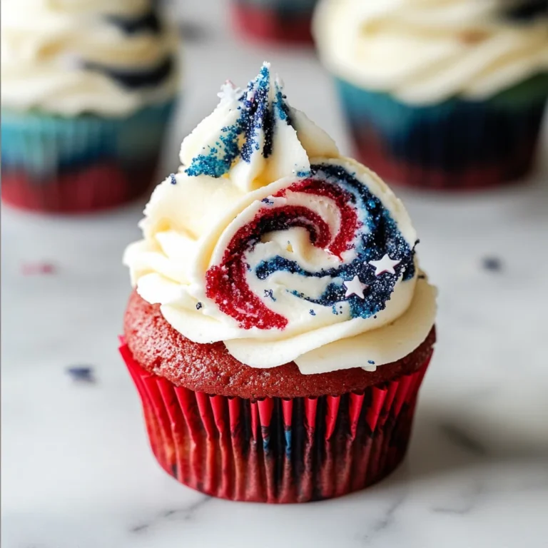 4th of July cupcakes