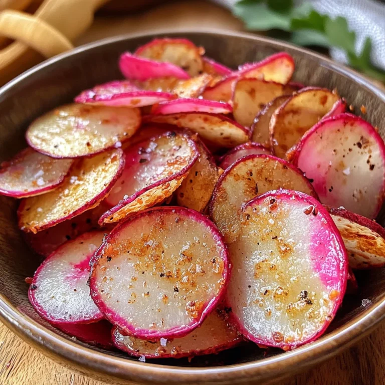 Air Fryer Radish Chips