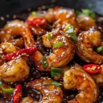 Asian Chilli Garlic Prawns (Shrimp)