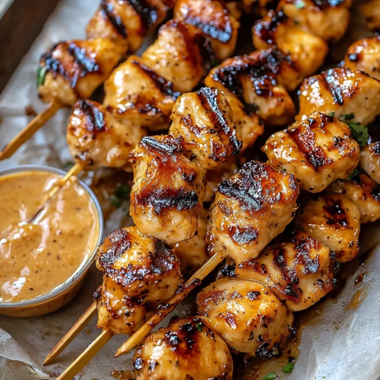 Bang Bang Chicken Skewers