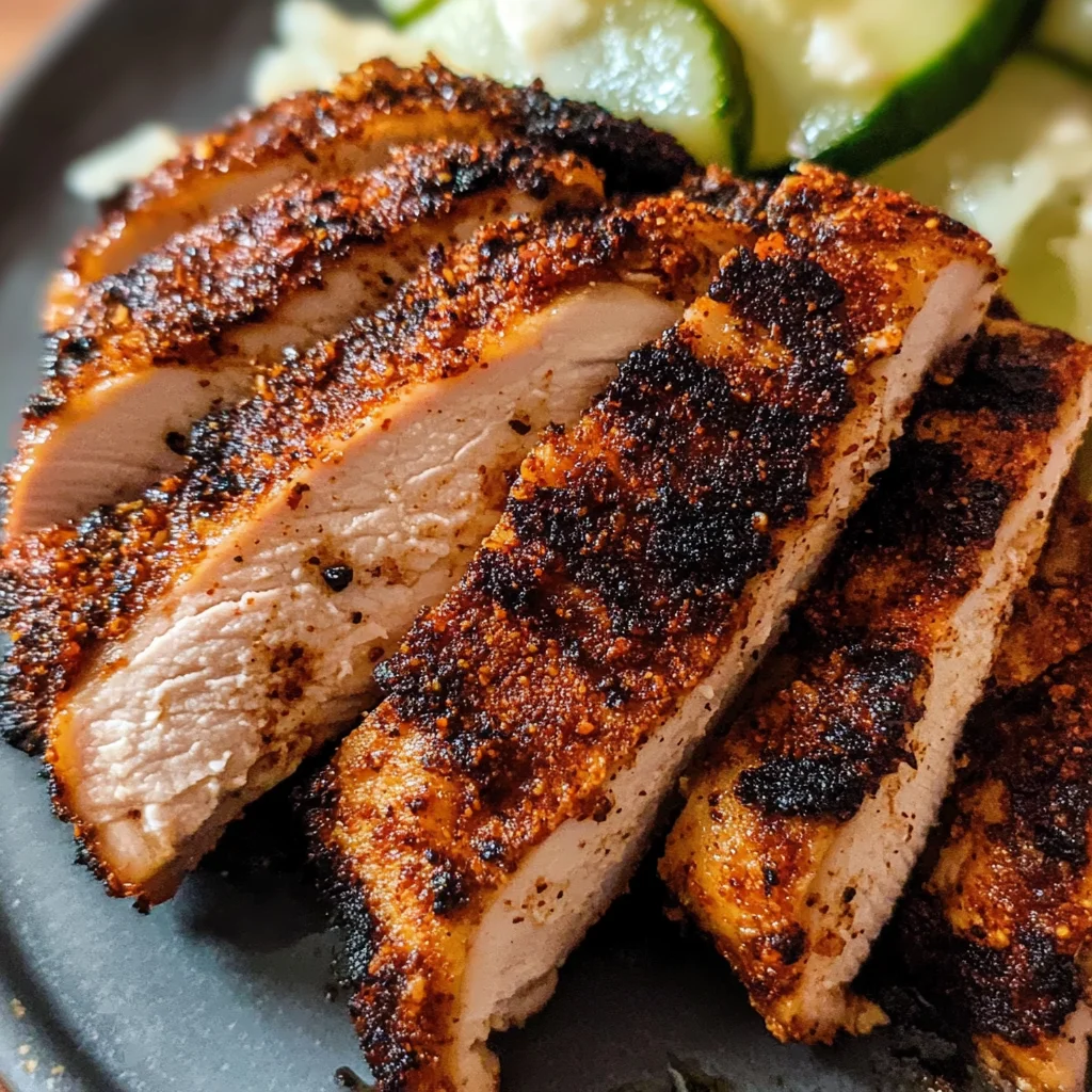 Blackened Chicken Recipe (Stovetop, Grill, or Air Fryer)