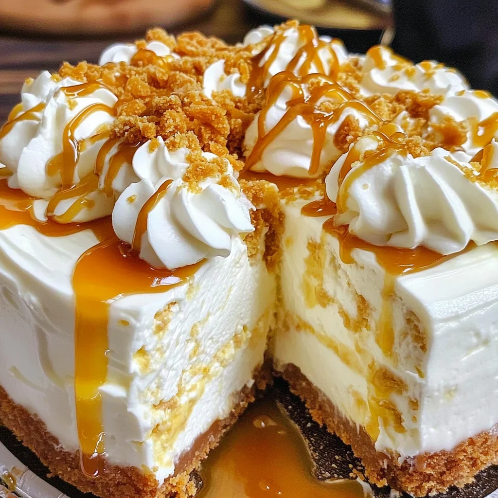 Butterbeer cheesecake