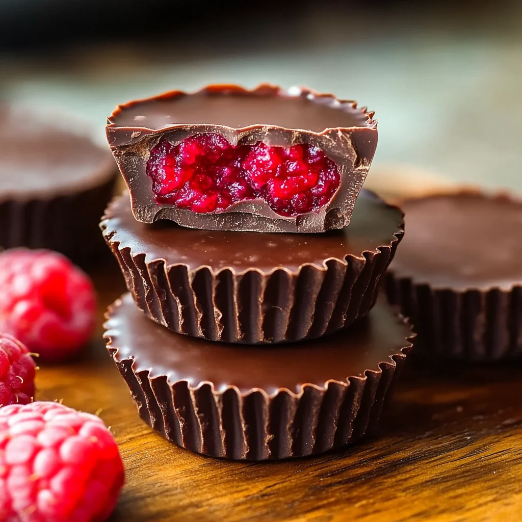 Chocolate Raspberry Cups