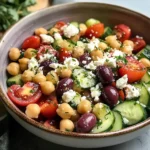 Classic Mediterranean Chickpea Salad