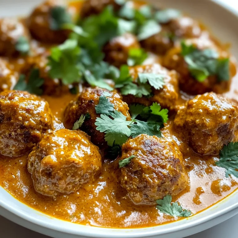 Creamy Coconut Curry Meatballs