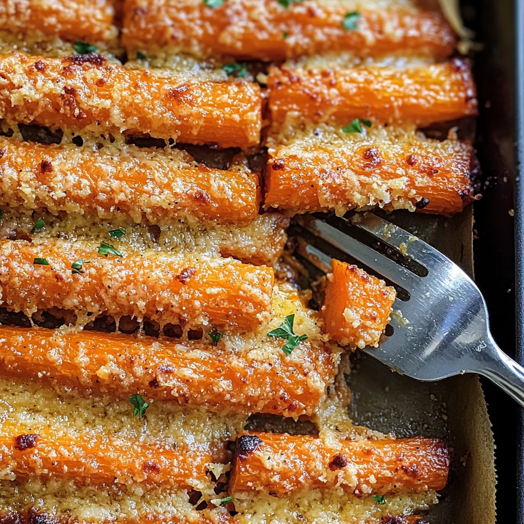 Crispy Parmesan Carrots