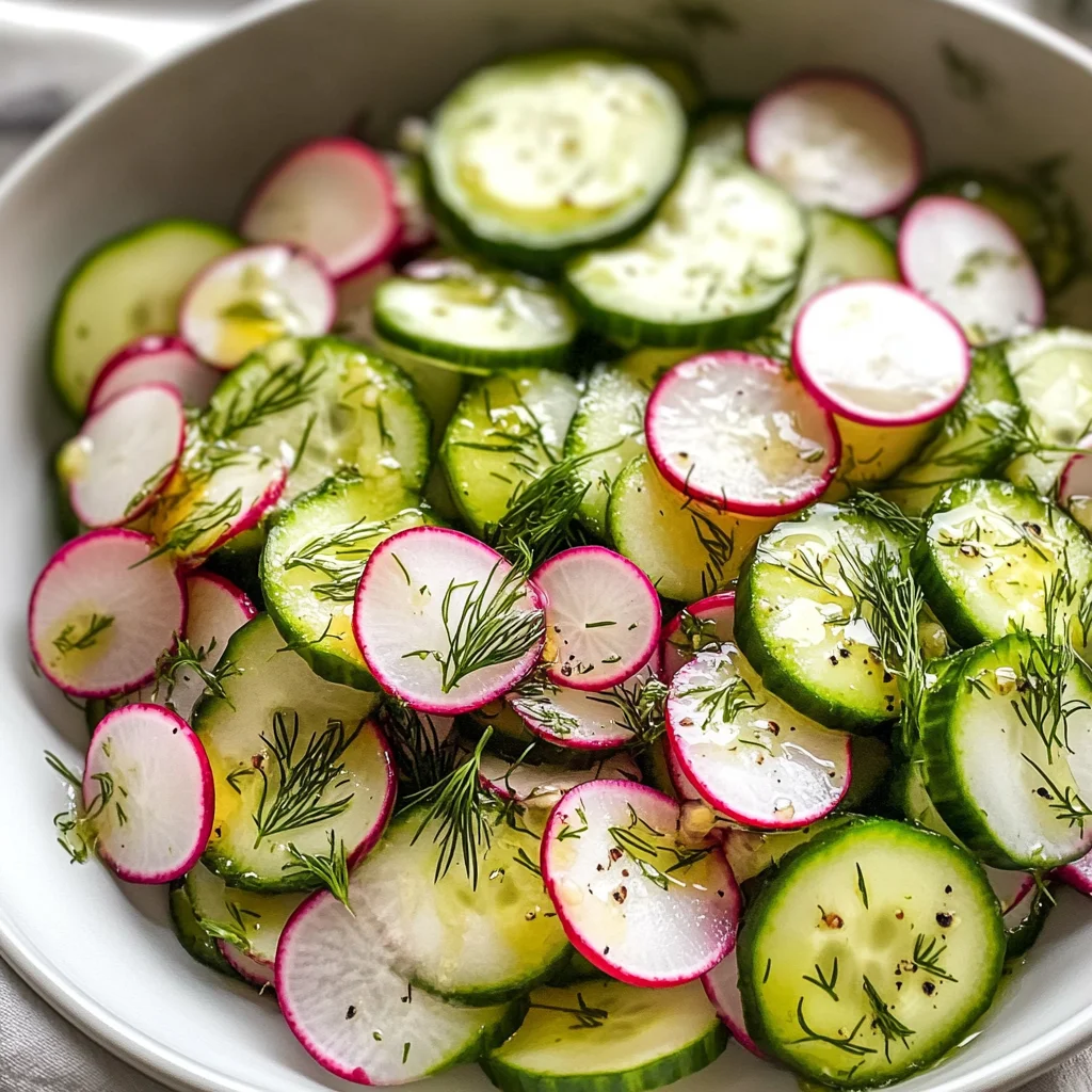 Cucumber Radish Salad