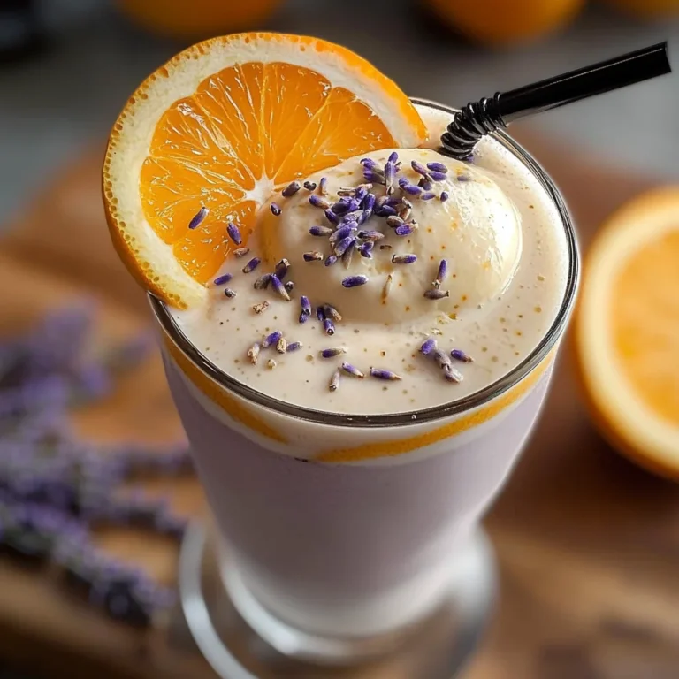 Earl Grey Lavender Milkshake