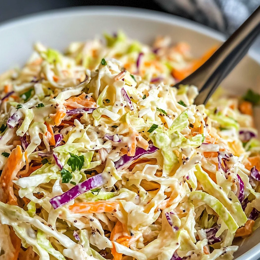 Easy Coleslaw Salad