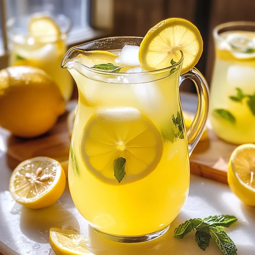 Easy Lemonade (Made with Fresh + Bottled Lemon Juice)