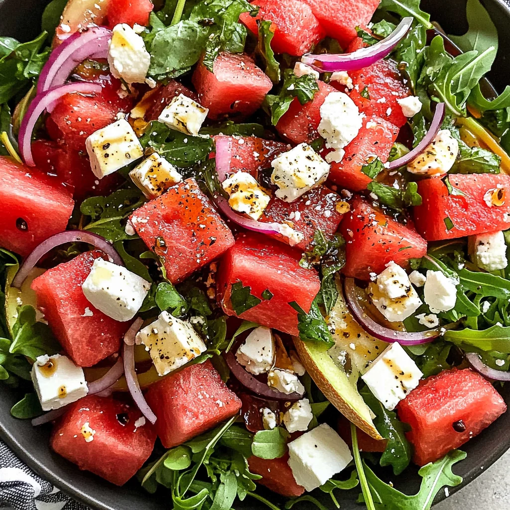 Feta Watermelon Salad Recipe