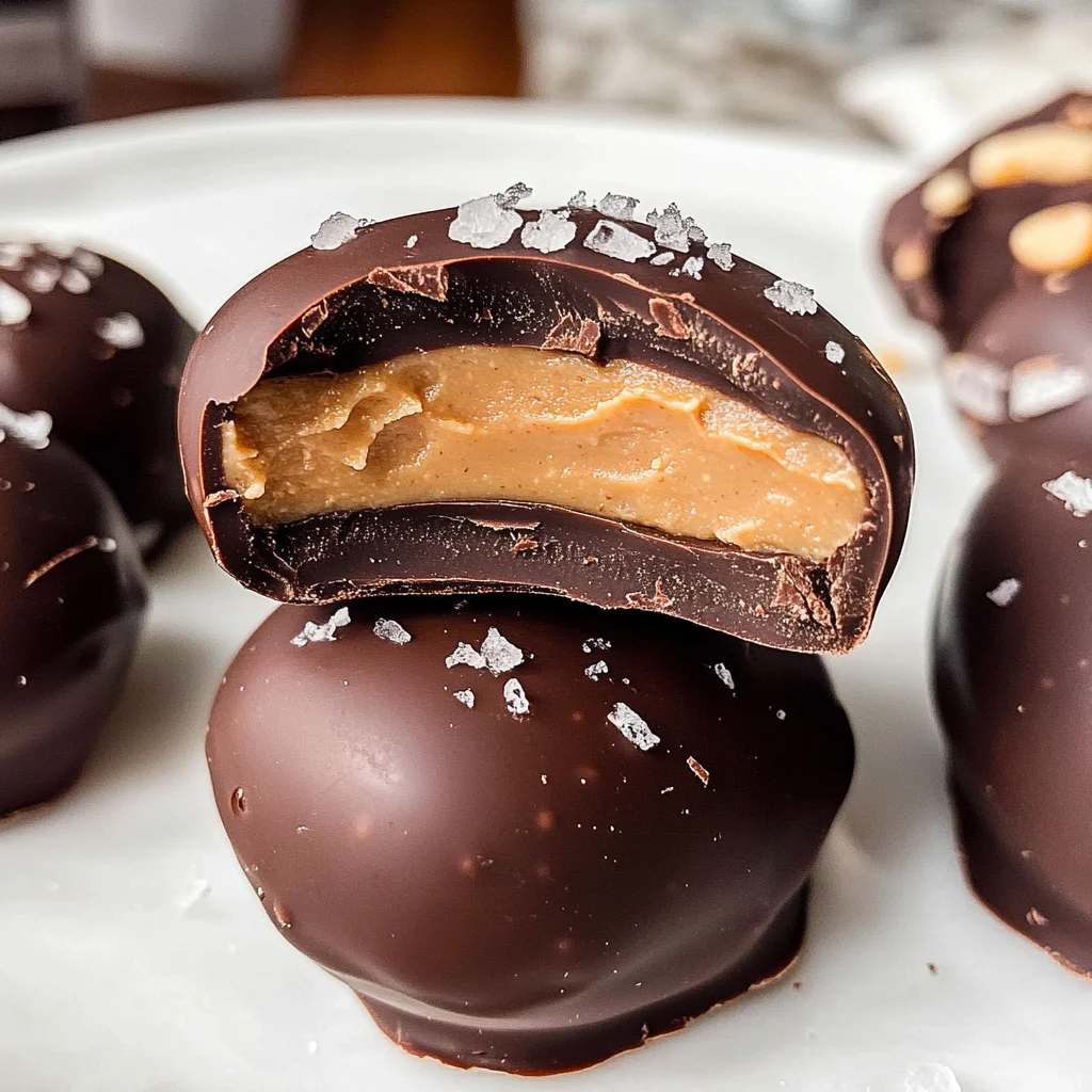 Healthy Reese's Eggs (High Protein)
