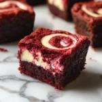 Homemade Red Velvet Brownie Bites