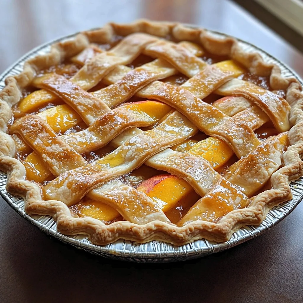 Ina Garten's Perfect Peach Pie