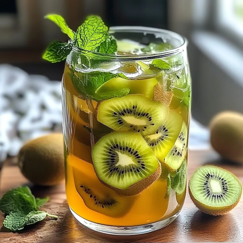 Kiwi Mint Cold Brew Green Tea