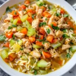 Lemon Chicken Orzo Soup