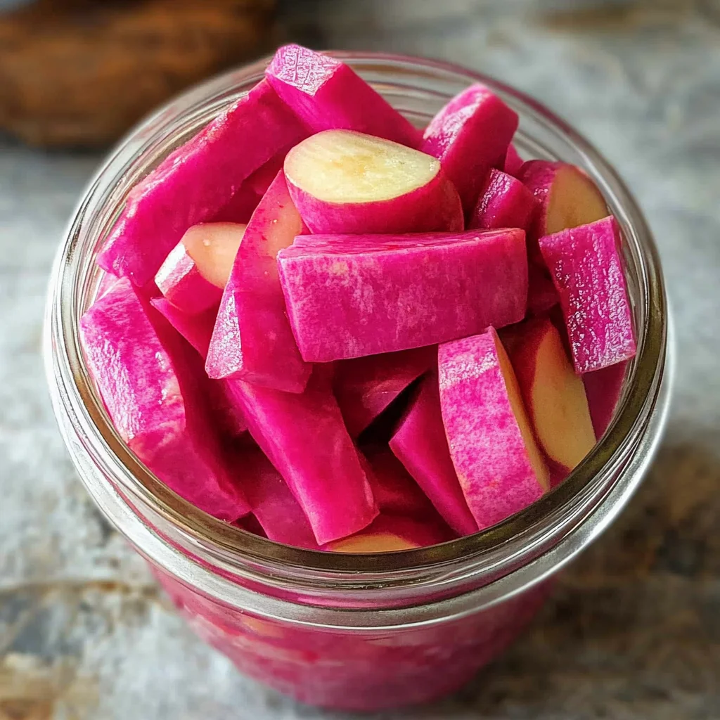 Middle Eastern Pickled Turnips Recipe