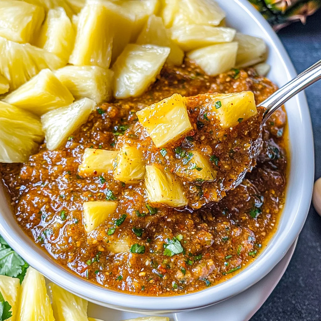 Pineapple Chipotle Salsa