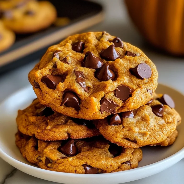 Pumpkin Chocolate Chip Cookies