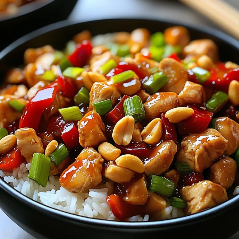 Quick Kung Pao Chicken Stir-Fry