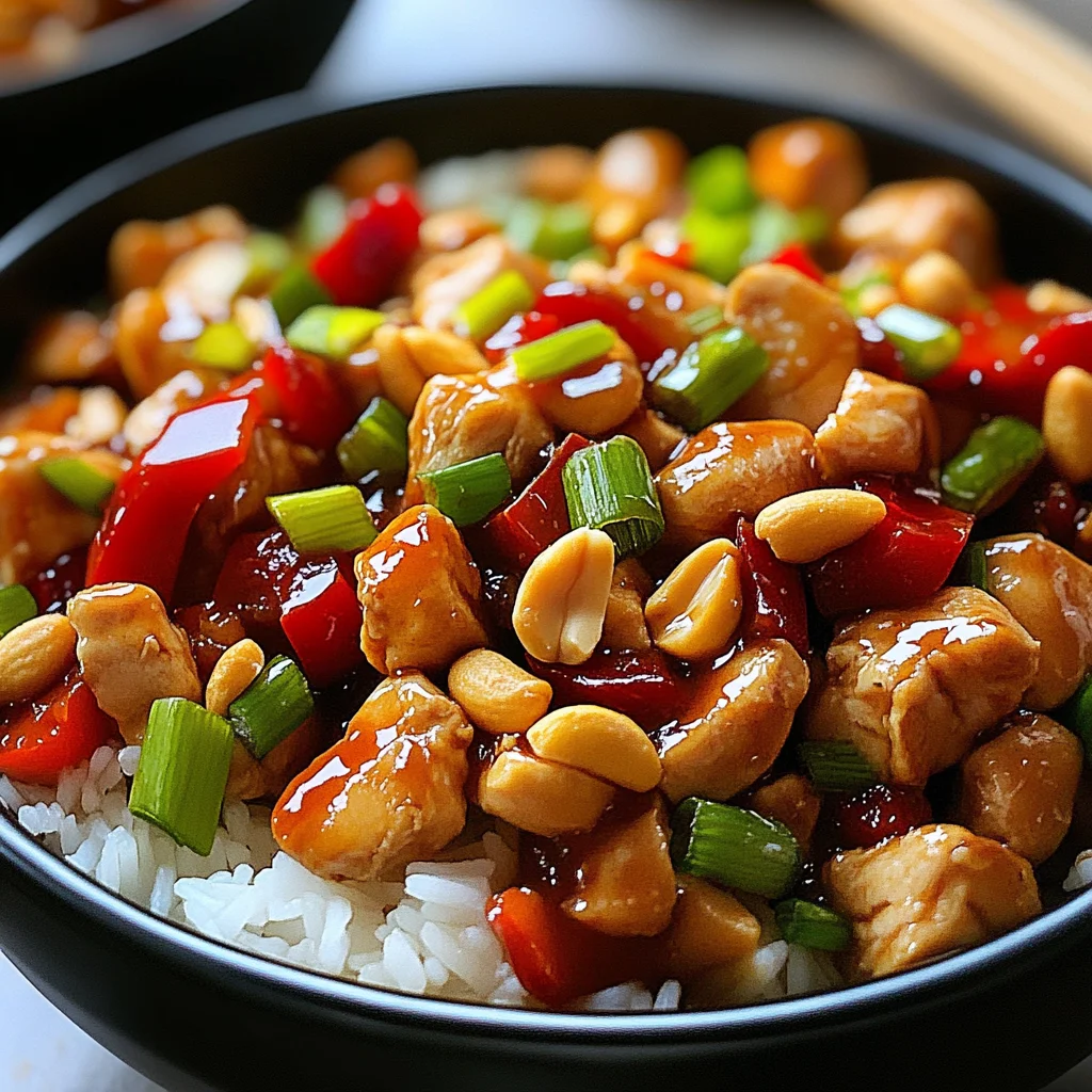 Quick Kung Pao Chicken Stir-Fry