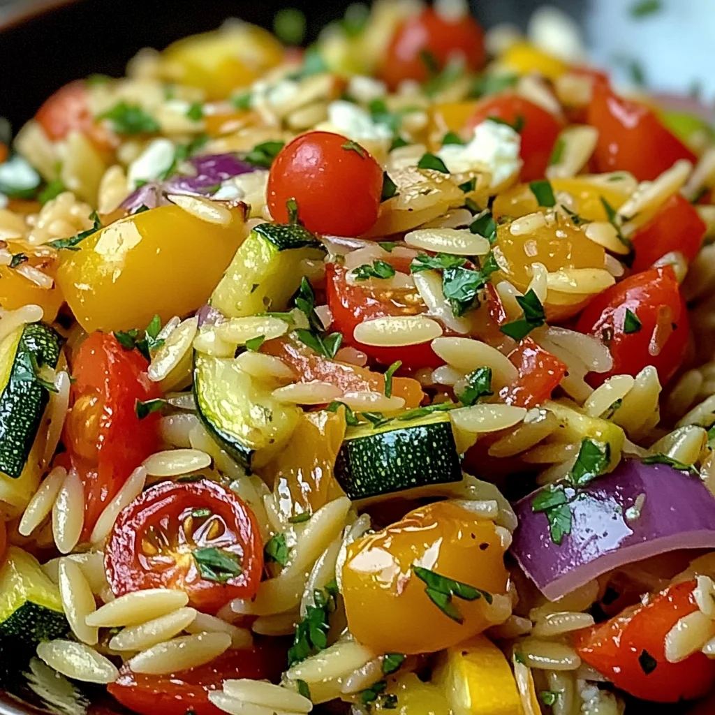 Roasted Vegetable Orzo: A Delicious and Nutritious Recipe for Your Next Meal