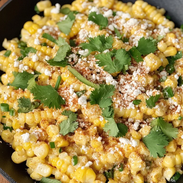 Skillet Mexican Street Corn