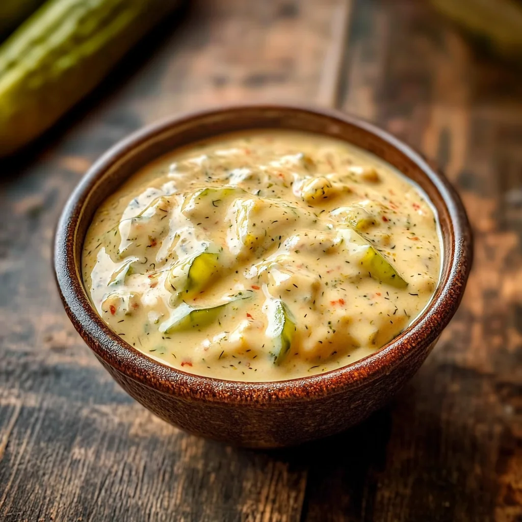 Spicy Dill Pickle Burger Sauce Recipe