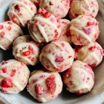 Strawberry Shortcake Energy Bites