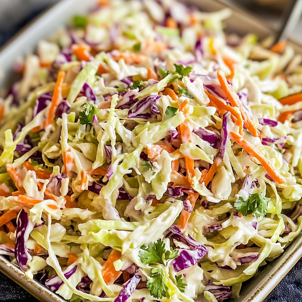 Sweet and Tangy Coleslaw Recipe