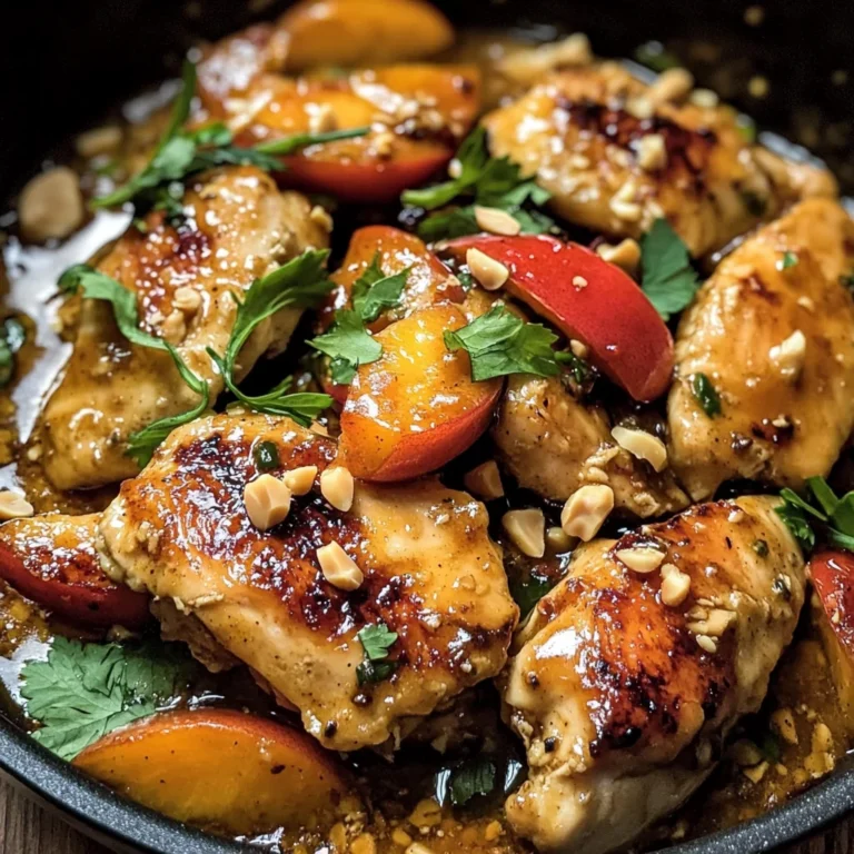 Thai Peach Chicken