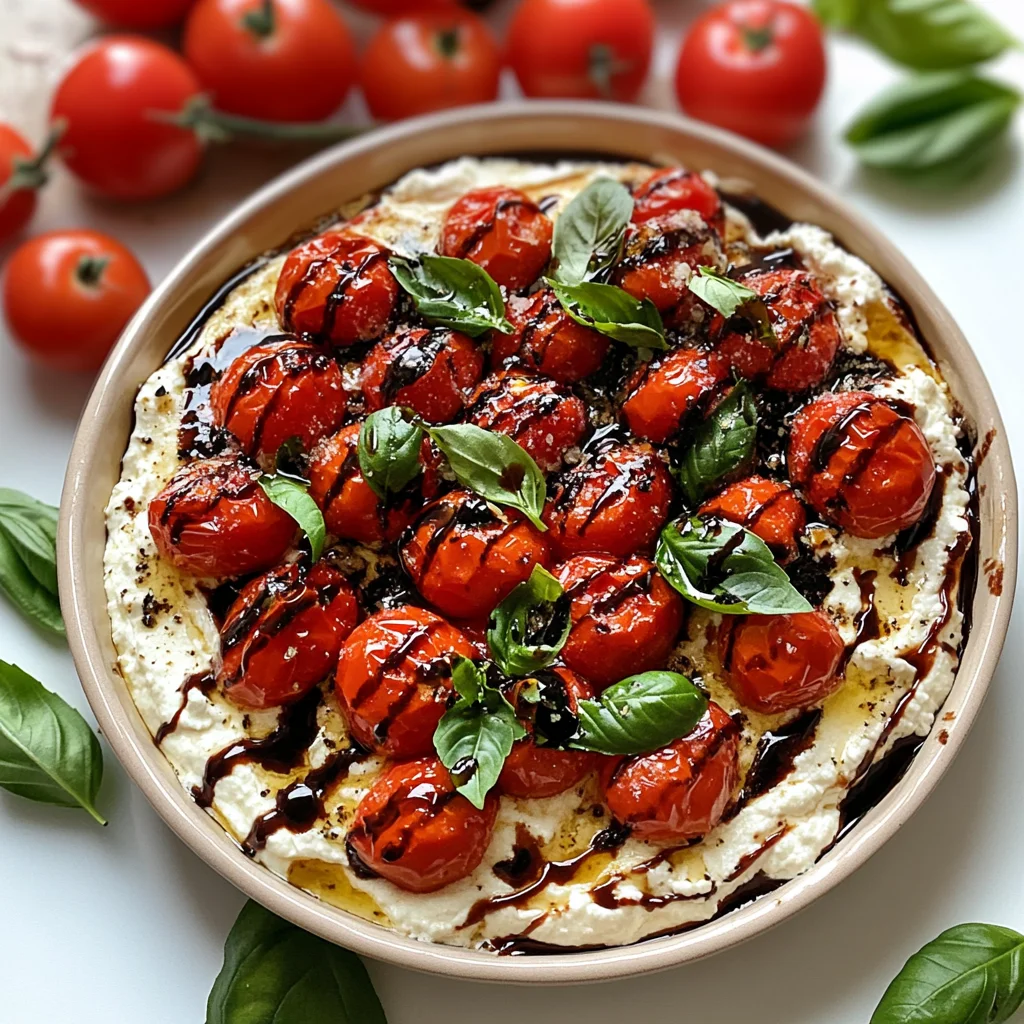Three-Cheese Tomato Bruschetta Dip Recipe