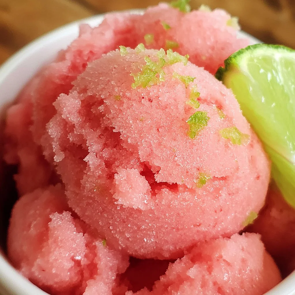 Watermelon Sorbet Recipe