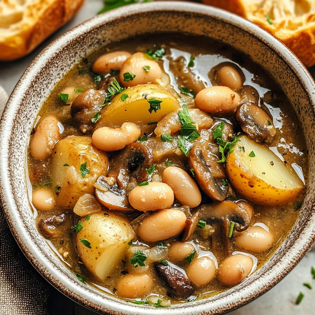 White Bean Mushroom Stew