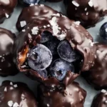 Wholesome Frozen Blueberry Yogurt Clusters