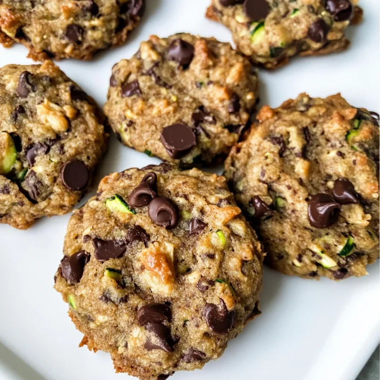 Zucchini Bread Breakfast Cookies (gluten-free, refined sugar-free, oil-free, dairy-free option, vegan option)